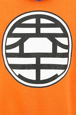 Dragon-Ball-Z-Symbols-Sweat–capuche-zipp-orangebleu-0-3