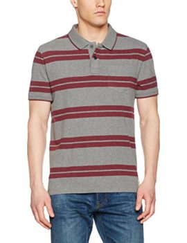 Fat Face Marl Twin Stripe, Polo Homme Fat Face Marl Twin Stripe, Polo Homme