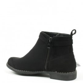 Ideal-Shoes-Bottines-effet-daim-avec-dtail-ethnique-Tahissia-0-1