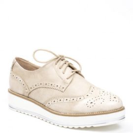 Ideal Shoes – Derbies effet usé en similicuir Baya Ideal Shoes – Derbies effet usé en similicuir Baya