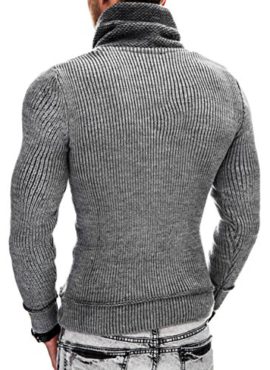 Maki-Styles-Hommes-Pull-en-maille-Sweat–capuche-Gilets-526-S-M-L-XL-XXL-0-1