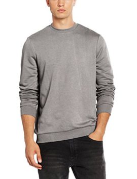 New Look Basic Crew, Sweat-Shirt Homme New Look Basic Crew, Sweat-Shirt Homme