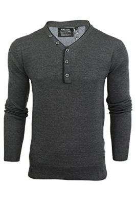 Pull à col en Y par Brave Soul pour homme Pull à col en Y par Brave Soul pour homme 2