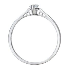 Revoni – Bague de fiançailles en or blanc 9 carats et diamant marquise solitaire 0,25 carat Revoni – Bague de fiançailles en or blanc 9 carats et diamant marquise solitaire 0,25 carat 5