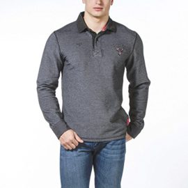 Ruckfield – Polo de ville gris Maison de Rugby – Gris Ruckfield – Polo de ville gris Maison de Rugby – Gris