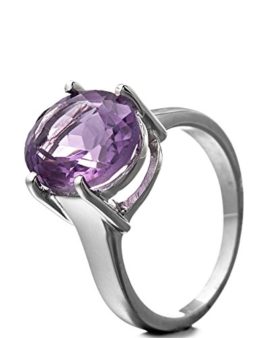 Silvanc-Bague-femme-plaqus-rhodium-en-argent-sterling-9251000-pierres-prcieuses-Amethyst-env-404ct-R726A-0