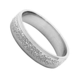 So-Chic-Bijoux--Bague-Alliance-Anneau-Aspect-Granit-5-mm-Argent-925-Personnalisable-Gravure-offerte-0