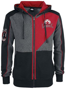 Star Wars Rogue One – Empire Red Sweat à capuche zippé multicolore Star Wars Rogue One – Empire Red Sweat à capuche zippé multicolore