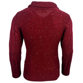 Subliminal Mode – Pull Over Col Montant Homme Tricot SB-17014 Petite Maille Subliminal Mode – Pull Over Col Montant Homme Tricot SB-17014 Petite Maille 3