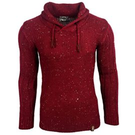 Subliminal Mode – Pull Over Col Montant Homme Tricot SB-17014 Petite Maille Subliminal Mode – Pull Over Col Montant Homme Tricot SB-17014 Petite Maille