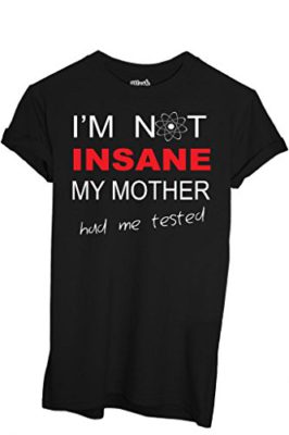 T-SHIRT Sheldon Insane Big Bang Theory – Film by MUSH Dress Your Style T-SHIRT Sheldon Insane Big Bang Theory – Film by MUSH Dress Your Style 2