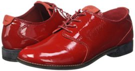 TBS Merloz, Derby Femme, Rouge (Rubis), 41 EU TBS Merloz, Derby Femme, Rouge (Rubis), 41 EU 6