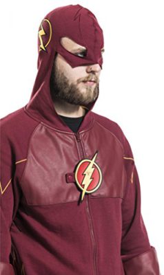 The Flash Cosplay Character Hoodie Sweat à capuche zippé rouge foncé The Flash Cosplay Character Hoodie Sweat à capuche zippé rouge foncé 6