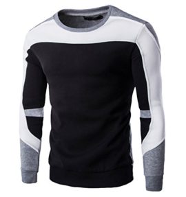 WSLCN Homme Sweatshirts Col rond Manches longues Style Sport WSLCN Homme Sweatshirts Col rond Manches longues Style Sport