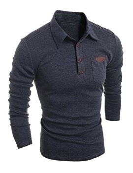 YCHENG T-Shirt à Manches Longues Homme Poloshirts Polo YCHENG T-Shirt à Manches Longues Homme Poloshirts Polo 3