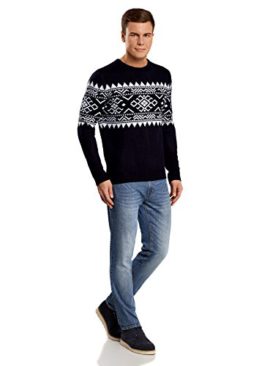 oodji Ultra Homme Pull à Imprimé Nordique oodji Ultra Homme Pull à Imprimé Nordique 6