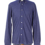 scotch et soda manches et longues homme de couleur bleu