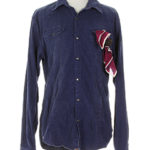 scotch et soda manches et longues homme de couleur bleu