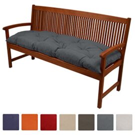 Beautissu® Coussin pour banc de jardin Flair BK terrasse, balcon – balancelle – Banquette – Assise confortable – disponible en différentes tailles et coloris Beautissu® Coussin pour banc de jardin Flair BK terrasse, balcon – balancelle – Banquette – Assise confortable – disponible en différentes tailles et coloris