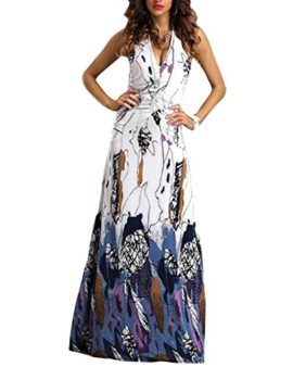 SaiDeng-Casual-Femme-Robe-De-Cocktail-Longue-Imprim-De-Fleurs-De-Style-Empire-Et-En-V-Col-Robe-Sans-Dos-0