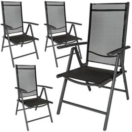TecTake-Lot-de-4-aluminium-chaises-de-jardin-pliante-avec-accoudoir-anthracitenoir-0