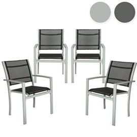 TecTake-Lot-de-4-chaises-de-jardin-camping-terrasse-balcon-gris-0