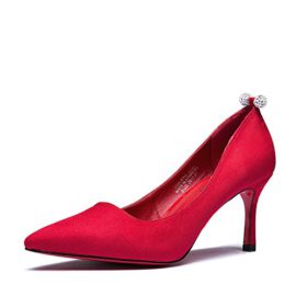 chaussures rouge de mariée pour les femmes/Chaussures élégantes avec strass asakuchi/Chaussures pointues à talons hauts talon chaussures rouge de mariée pour les femmes/Chaussures élégantes avec strass asakuchi/Chaussures pointues à talons hauts talon 3