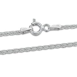 Amberta-Bijoux-Collier-Chane-Argent-9251000-Maille-Spiga-Largeur-17-mm-Longueur-40-45-50-55-60-cm-0