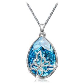 Brilla-Cadeaux-Fte-des-Mres-SWAROVSKI-ELEMENTS-Pendentif-Collier-Butterfly-Dream-0