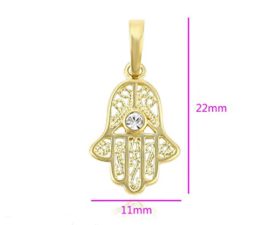 Cadeau-Fte-des-Mres-LORELYS-Cadeau-Main-De-Fatma-Femmes-Enfant-Collier-Pendentif-Plaqu-Or-Jaune-Orne-Dun-Zircon-Protection-Bonheur-Chane-Offerte-0-3