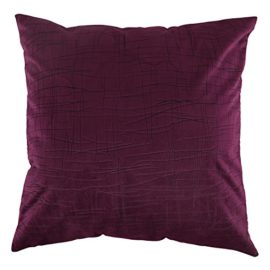 Deconovo-Housse-de-Coussin-en-Velours-Super-Doux-avec-Fermeture-Elair-pour-Maison-Canap-45×45-cm-4Pcs-0-3