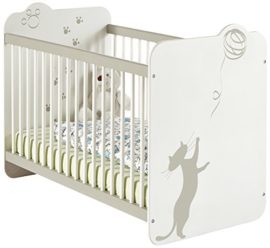 Monsieur Bebe Berceau Bebe 40 X 80 Cm Tour De Lit Et Linge De Lit Mode Bascule Ou Roulette Modele Stars Norme Nf En1130 1 Et 2