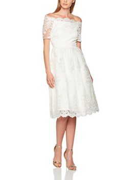 Dorothy-Perkins-Aravella-Bardot-Lace-Midi-Bridal-Robe-Femme-0