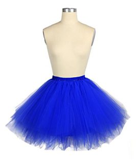 Facent-Femme-Mini-Courte-Robe-Tutu-Jupe-Tulle-Jupon-Sous-Jupe-Princesse-Soires-Anniversaire-Dguisement-0-0