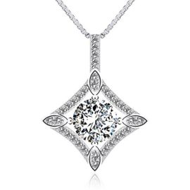 JRose-Femme-Collier-plein-damouren-argent-925-avec-des-diamants-pendentif-losange-un-cadeau-parfait-pour-exprimer-votre-amourplutt-pour-les-mres-0