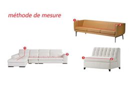 LQZ(TM) Housse de Canapé 1 2 3 Place Couverture Extensible Spandex Décoration de Salon LQZ(TM) Housse de Canapé 1 2 3 Place Couverture Extensible Spandex Décoration de Salon 5