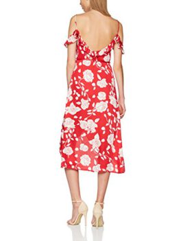 MinkPink Enchanted Rose Midi Wrap, Robe Femme MinkPink Enchanted Rose Midi Wrap, Robe Femme 3