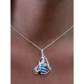 PIK – 170100207 – Passion du fil – Petit pendentif pour femme – Strass bleu clair aigue marine PIK – 170100207 – Passion du fil – Petit pendentif pour femme – Strass bleu clair aigue marine 5