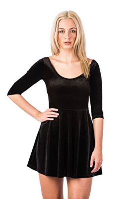 PILOT-manches-34-Amelia-robe-de-patineuse-de-velours-0-0