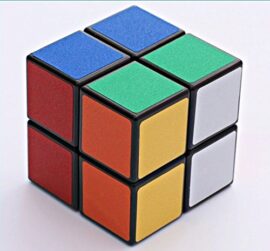 Qsewid 2×2 Noir Cube de vitesse Cube Magique Qsewid 2×2 Noir Cube de vitesse Cube Magique 4