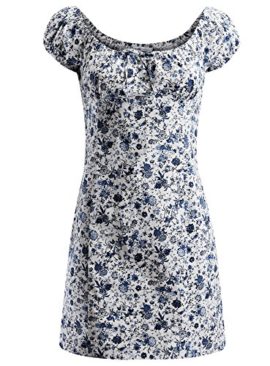 oodji Ultra Femme Robe Imprimée en Coton oodji Ultra Femme Robe Imprimée en Coton