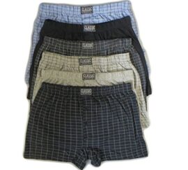 6 Paires Pour Hommes Riche En Coton Bouton Short Boxer Carreaux à motifs Boxeurs Tailles S-6XL 6 Paires Pour Hommes Riche En Coton Bouton Short Boxer Carreaux à motifs Boxeurs Tailles S-6XL