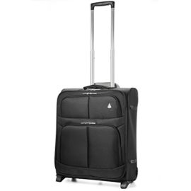 Aerolite-56x45x25-Taille-Maximale-Easyjet-Jet2-British-Airways-60L-Bagage-Cabine–Main-Valise-Souple-Lger-2-Roulettes-Noir-0-0