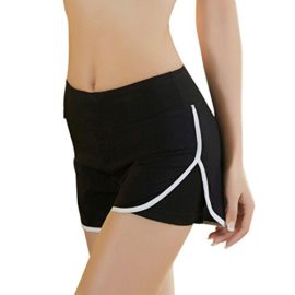Brightup-Femmes-Casual-Shorts-de-sport-Gym-Workout-Yoga-avec-ceinture-Mince-Court-Pants-0