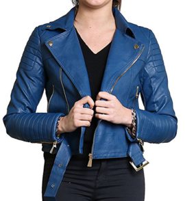 Diana Femmes Nouvelles Faux Cuir Or ou Metal Button Zip Crop Ladies Biker Veste Manteau Diana Femmes Nouvelles Faux Cuir Or ou Metal Button Zip Crop Ladies Biker Veste Manteau 6