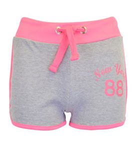 Femmes-New-York-88-imprimer-cordelette-Hot-Pants-Coureur-Shorts-Pantalon-Courte-0