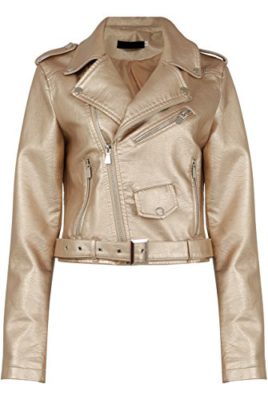 GG Femmes Nouvelles Faux Cuir Zip Crop Ladies Biker Veste Manteau GG Femmes Nouvelles Faux Cuir Zip Crop Ladies Biker Veste Manteau 3