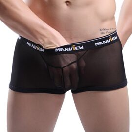 IINIIM Sexy Boxer Homme Sous-vêtement de nuit Lingerie Mesh Transparent BoxerShorts Trunk IINIIM Sexy Boxer Homme Sous-vêtement de nuit Lingerie Mesh Transparent BoxerShorts Trunk