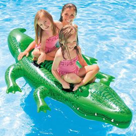 Intex – 58562NP – Jeu de Plein Air – Crocodile Géant Flottant – 203 X 114 cm Intex – 58562NP – Jeu de Plein Air – Crocodile Géant Flottant – 203 X 114 cm 2