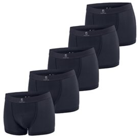 Lot de 5 Boxer Homme Respirant et Soft Couleur: Noir Gris Bleu Navy Taille: S-XXL Par Glestore Lot de 5 Boxer Homme Respirant et Soft Couleur: Noir Gris Bleu Navy Taille: S-XXL Par Glestore 3